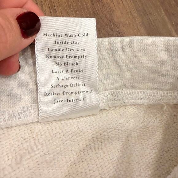 Frank & Eileen Catherine Triple Fleece Sweatpants in Heather Gray size Medium - Picture 9 of 9